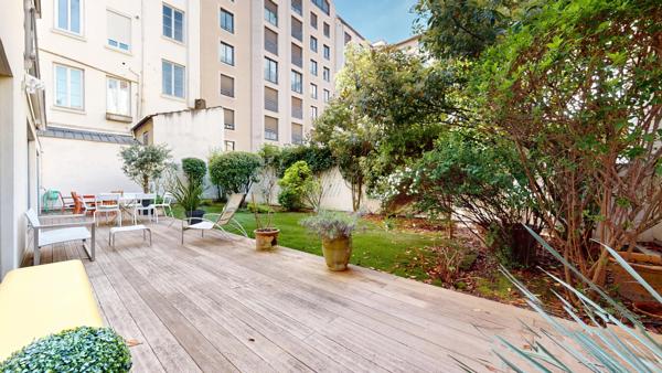 Lyon 6 - Masséna - Appartement meublé de 150,21 m² avec jardin - 3 chambres