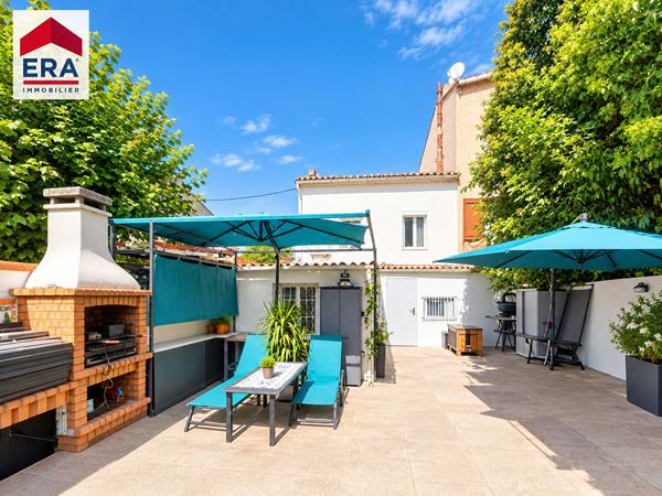 A VENDRE MARSEILLE 13014 BON SECOURS MAISON T5 TERRAIN PARKING
