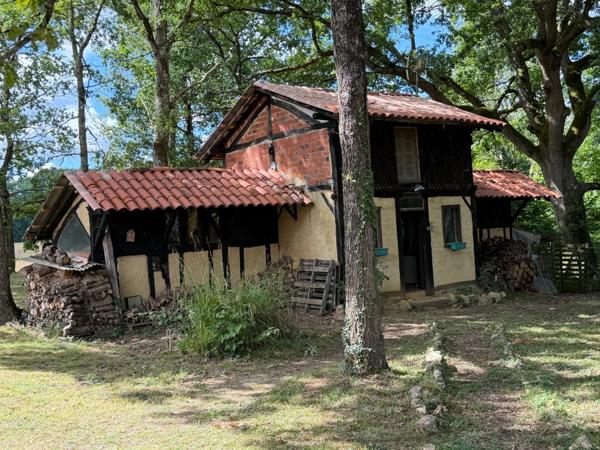 Domaine plein de charme de 250M2 avec dépendances et gîte dans un écrin de verdure Proche de MONT DE MARSAN au HOUGA