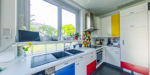 Dpt Haut-Rhin (68), à vendre MULHOUSE maison d'architecte 372 m2 dans son magnifique jardin