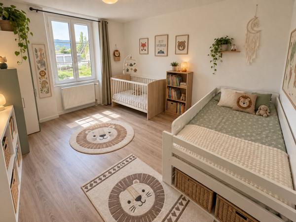 Appartement T3 vendu loué – 91,46 m² – investissement rentable – Oberhergheim