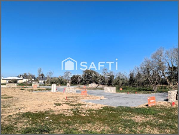 Terrain constructible viabilisé