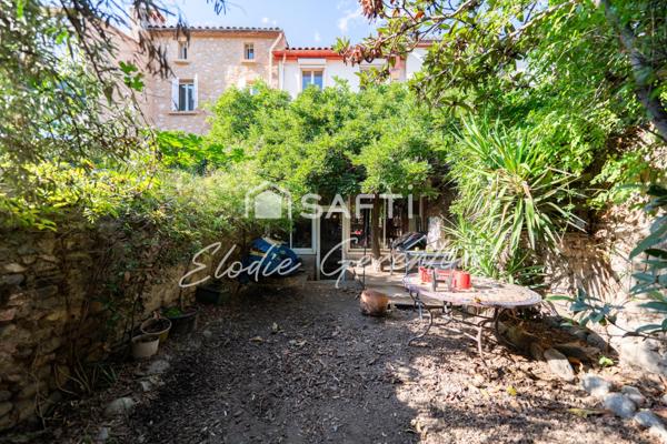 Maison de village familiale avec jardin