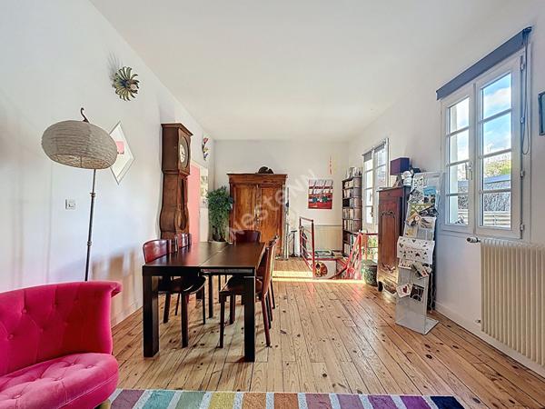 Nantes Tortière - Maison de ville 95m², 2 chambres, cour et sous-sol