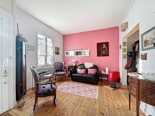 Nantes Tortière - Maison de ville 95m², 2 chambres, cour et sous-sol