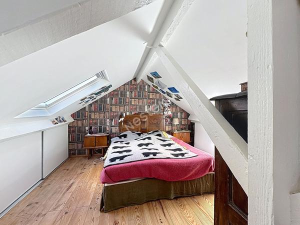 Nantes Tortière - Maison de ville 95m², 2 chambres, cour et sous-sol