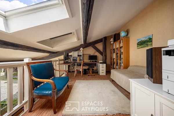 Ancien corps de ferme en pierre avec appartement indépendant