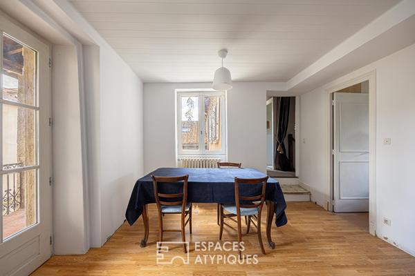 Ancien corps de ferme en pierre avec appartement indépendant