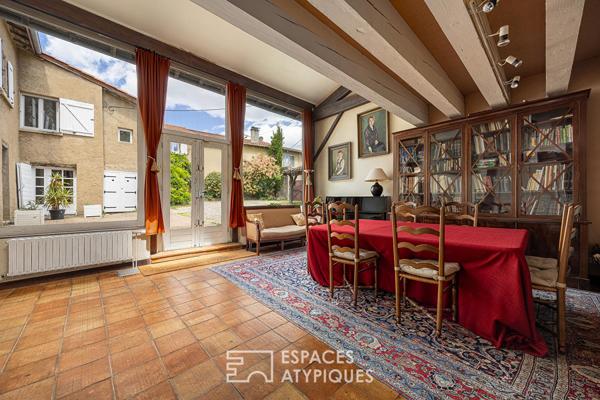 Ancien corps de ferme en pierre avec appartement indépendant