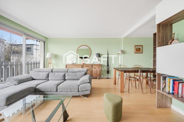 Appartement hyper lumineux et bien situé