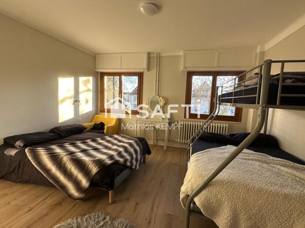 IMMEUBLE de 330 m²  - 2 APPARTEMENTS & 1 LOCAL PRO