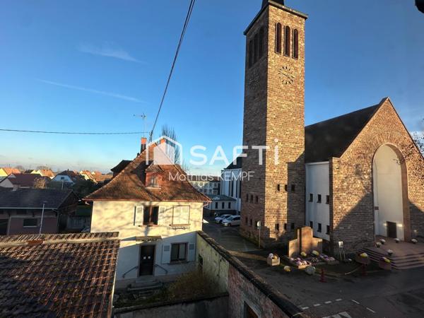 IMMEUBLE de 330 m²  - 2 APPARTEMENTS & 1 LOCAL PRO