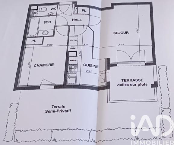 Appartement à vendre 2 pièces 46 m² Nantes