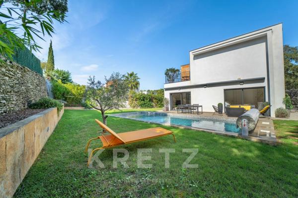Superbe villa contemporaine avec piscine dans un domaine privé au coeur de la Vaunage