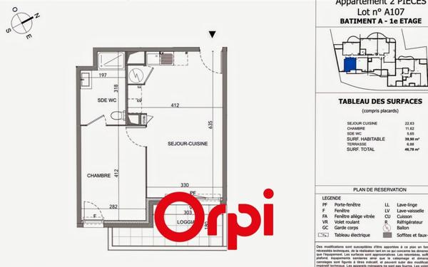 Appartement à vendre    2 pièces • 39,90 m2 La Seyne-sur-Mer