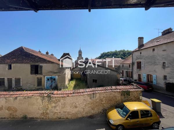 MAISON DE VILLE 3CHAMBRES,COUR, 90M²