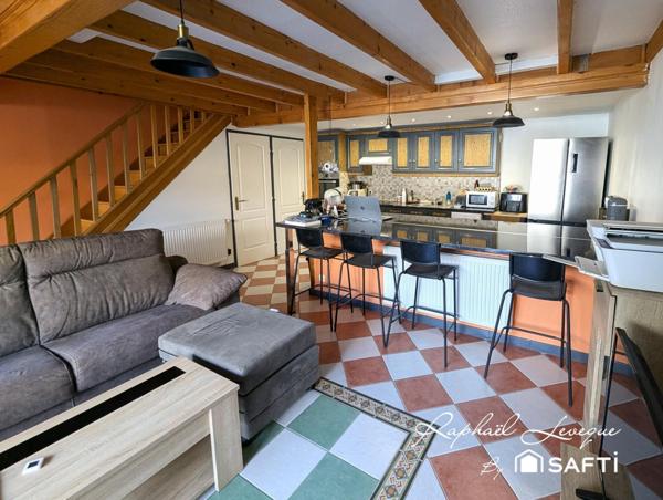 Maison 3 chambres avec belle terrasse et stationnement