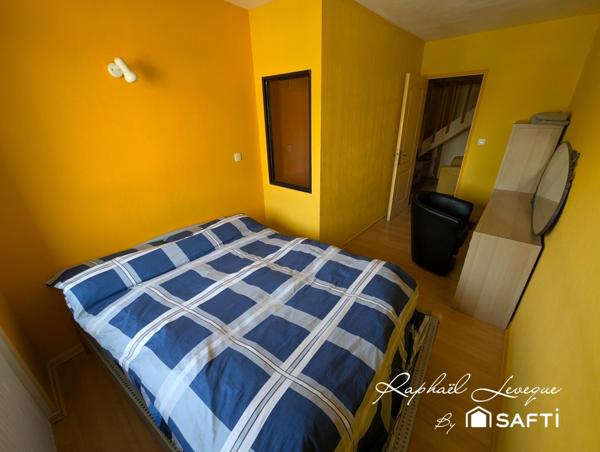 Maison 3 chambres avec belle terrasse et stationnement