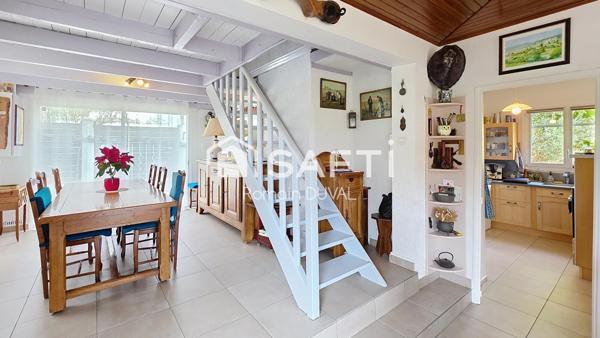 Maison chaleureuse avec jardin plein Sud