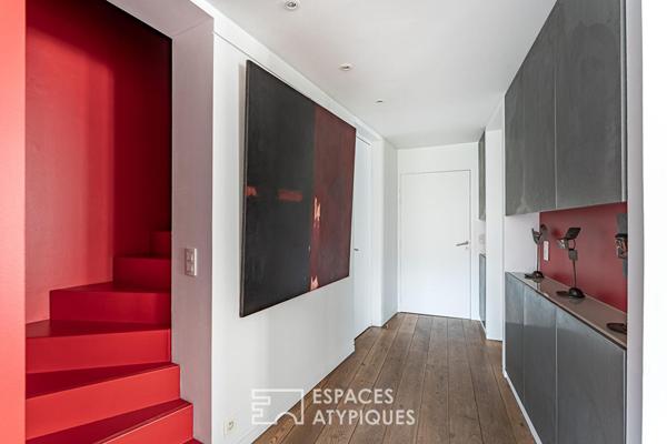 Duplex de caractère au coeur de Vanves, place Saint-Rémy .