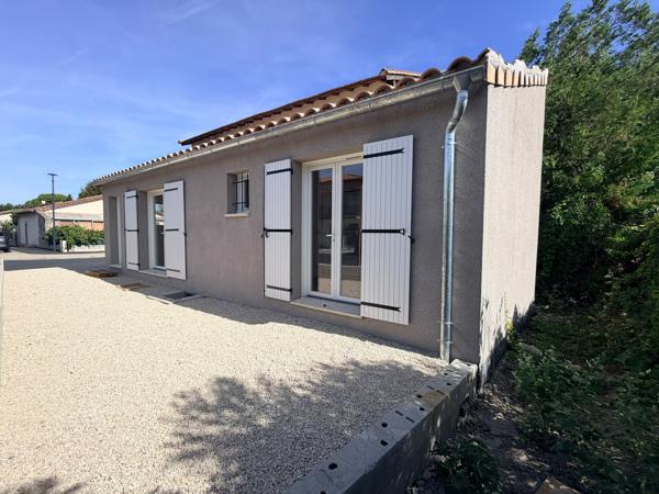 LE THOR – COUP DE CŒUR POUR CETTE MAISON NEUVE AVEC JARDINET