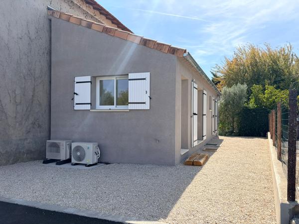 LE THOR – COUP DE CŒUR POUR CETTE MAISON NEUVE AVEC JARDINET