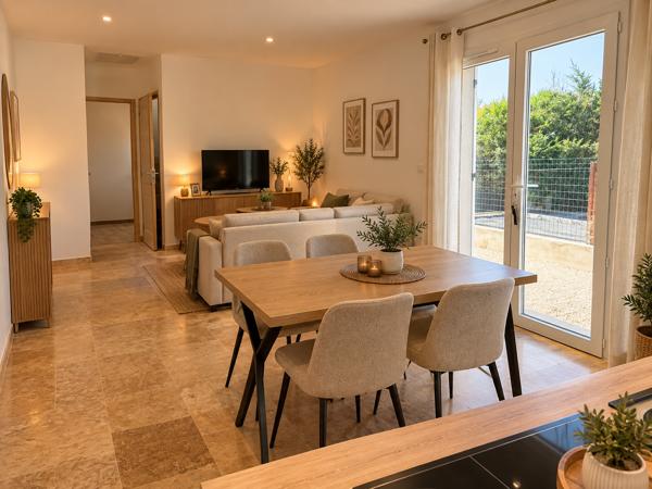 LE THOR – COUP DE CŒUR POUR CETTE MAISON NEUVE AVEC JARDINET