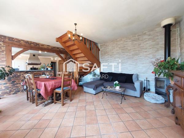 EXCLUSIVITÉ – Longère de 153 m² - Vie de plain-pied