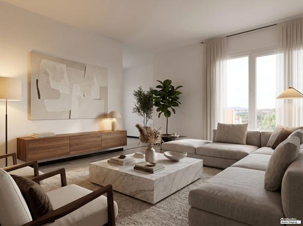Pont-Saint-Esprit centre : appartement 3 chambres avec cave et balcon
