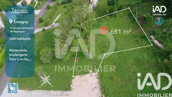 Terrain à vendre 681 m² Émagny