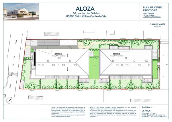 Appartement à vendre 3 pièces 70 m² Saint-Gilles-Croix-de-Vie