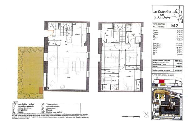 Maison 5 pièces 131.45 m2 et grenier