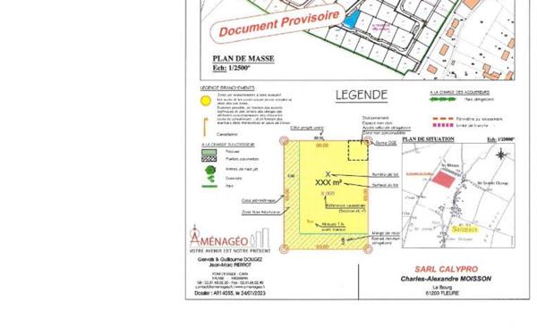 Terrain à vendre    Sarceaux