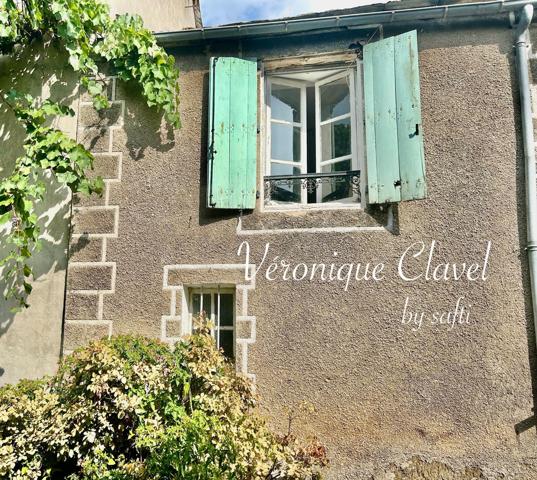 Maison de village Cévenole en pierres enduites de 50m2 avec cave