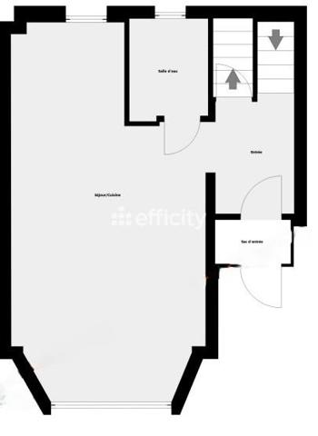 Maison 3 pièces - 80 m² Exclusivité efficity