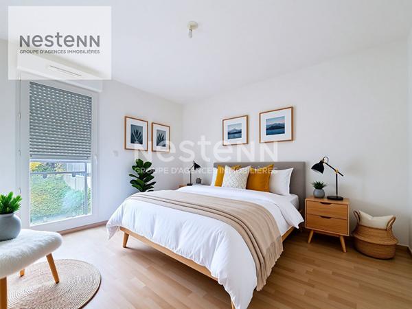 ORLEANS VUE LOIRE - T3 - EXPOSE PLEIN SUD AVEC TERRASSE !