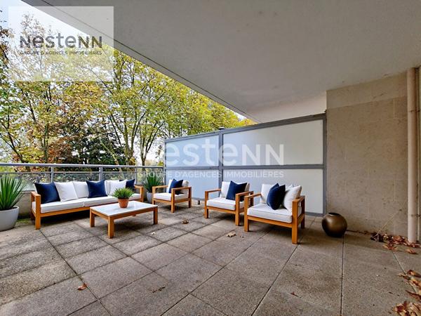 ORLEANS VUE LOIRE - T3 - EXPOSE PLEIN SUD AVEC TERRASSE !