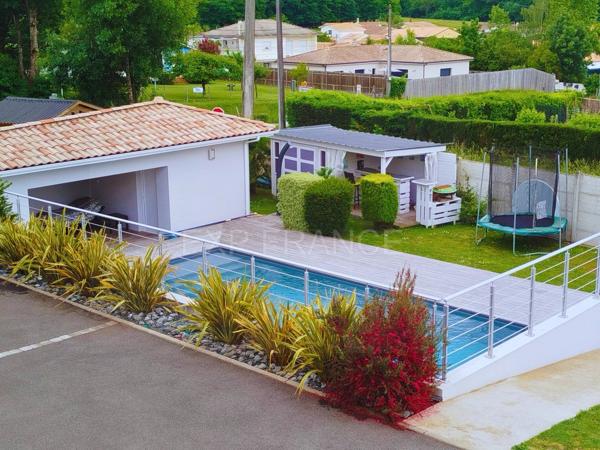 🏡 Maison contemporaine 254 m² – Double habitation – Piscine & calme – Pompignac