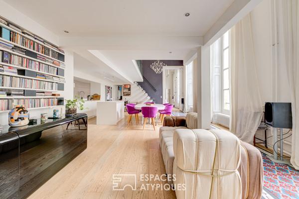 Appartement rénové par architecte dans ancien hôtel particulier – Drouot-Cadet