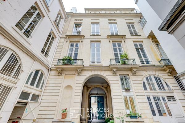 Appartement rénové par architecte dans ancien hôtel particulier – Drouot-Cadet