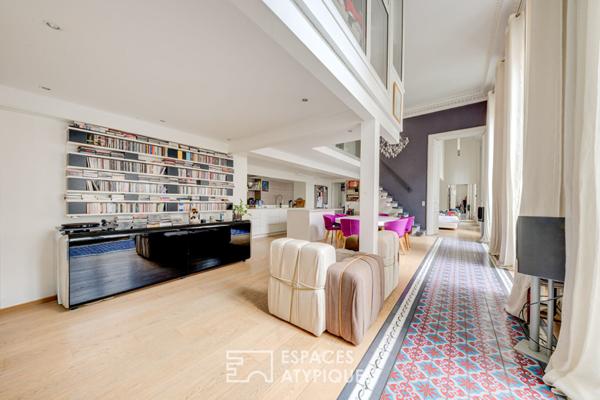 Appartement rénové par architecte dans ancien hôtel particulier – Drouot-Cadet