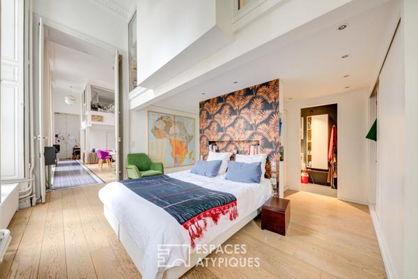 Appartement rénové par architecte dans ancien hôtel particulier – Drouot-Cadet