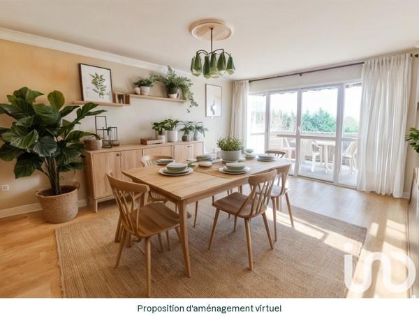 Appartement 3 pièces de 63 m² à Chennevières-sur-Marne (94430)