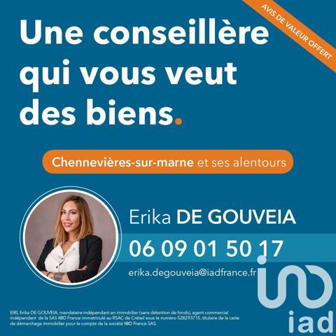 Appartement 3 pièces de 63 m² à Chennevières-sur-Marne (94430)