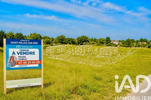 Terrain à vendre 1 418 m² Saint-Palais-sur-Mer