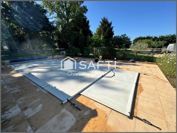 Maison de campagne 4 chambres, jardin, piscine