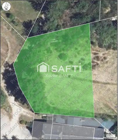 Terrain de 1620m² constructible Saint-Alban-Sur-Limagnole (48120)