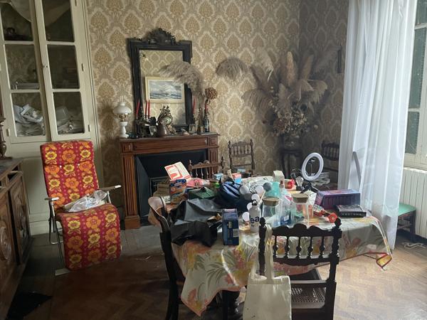 Maison en pierre sur grand terrain