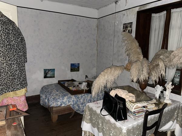 Maison en pierre sur grand terrain