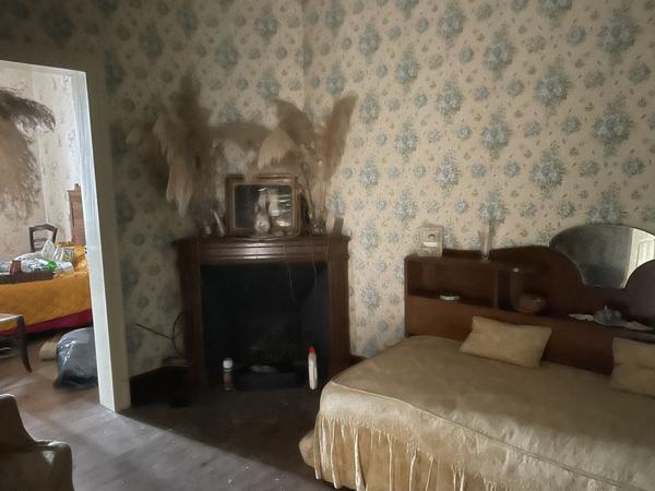 Maison en pierre sur grand terrain